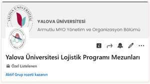 Lojistik Programı Mezunlarımıza Duyuru!